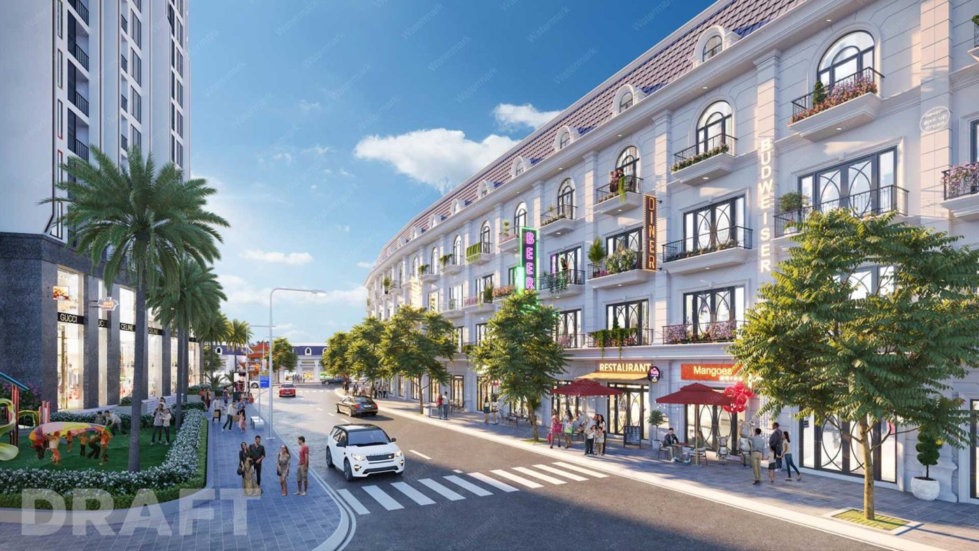 Sông Hồng Diamond City: Bùng nổ chợ Tết – Tăng nhiệt đầu tư shophouse